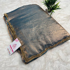 Frendy Saree with Designer Golden Lace – Assorted Colors